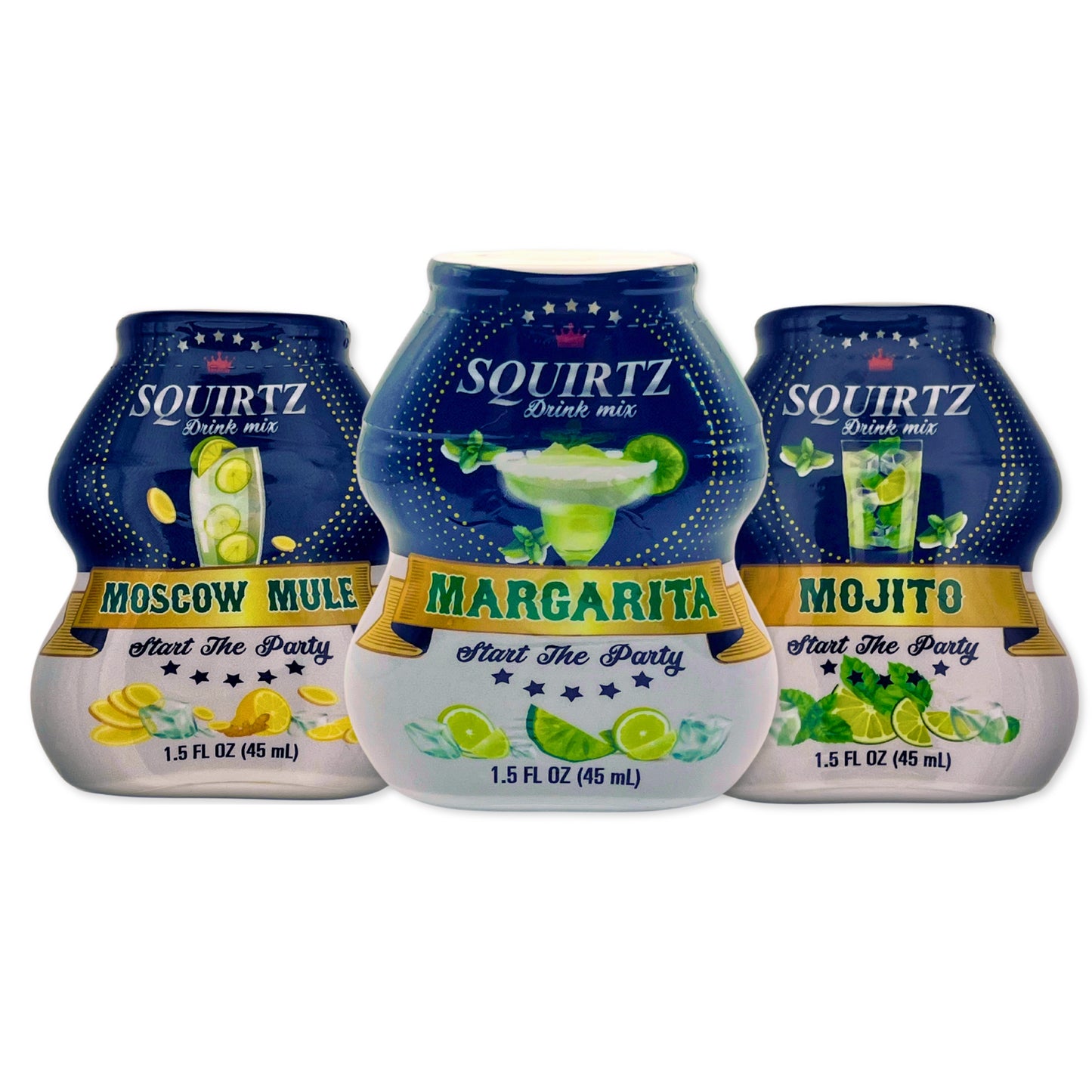 Pack of 3 Margarita, Mojito ,Moscow Mule