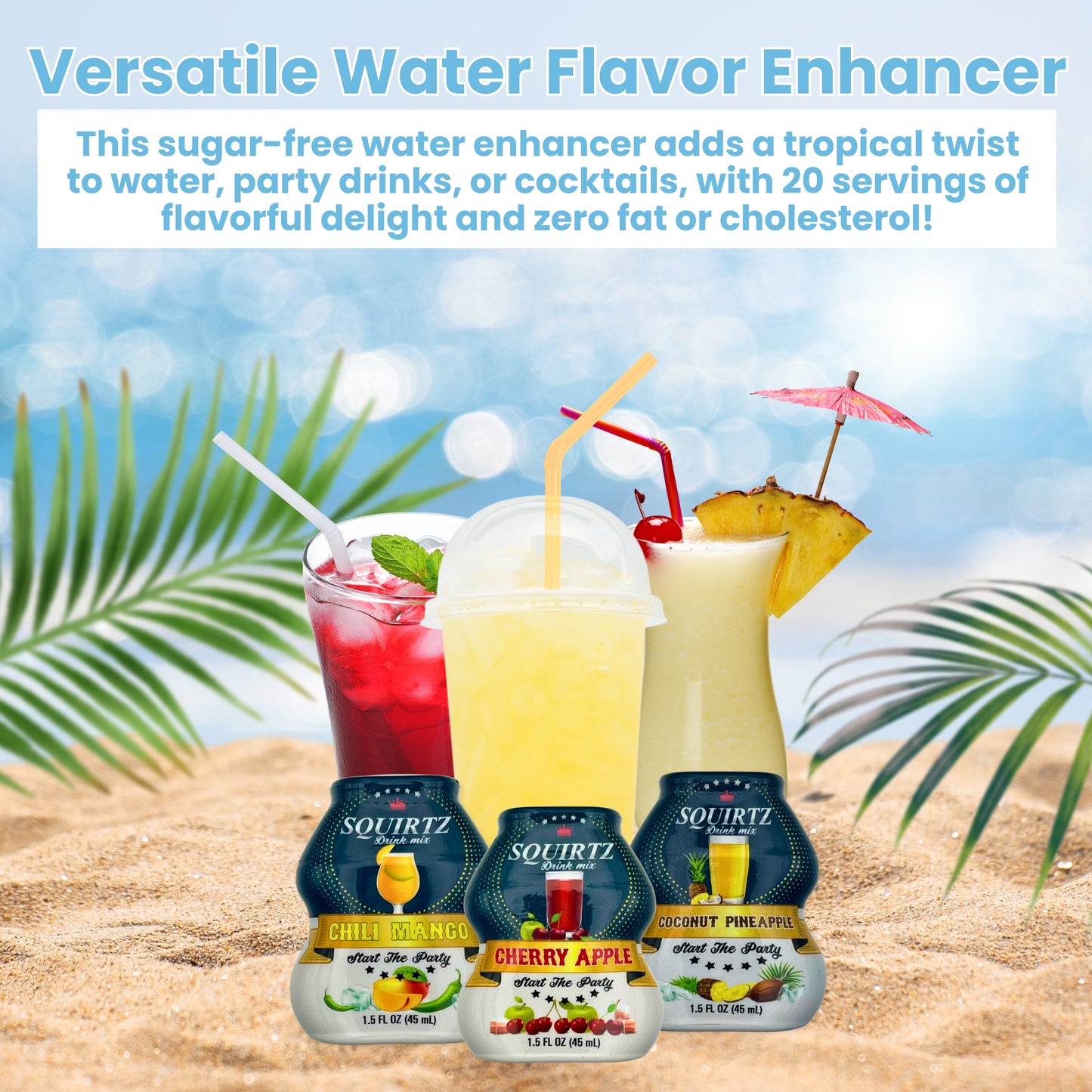 Pack of 3 Cherry Apple ,Coconut Pineapple ,Chili Mango